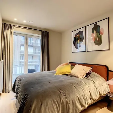 Apartment Nieuwbouwappartement 'ferrel' T.h.v. 'ster Der Zee' Sint-Idesbald